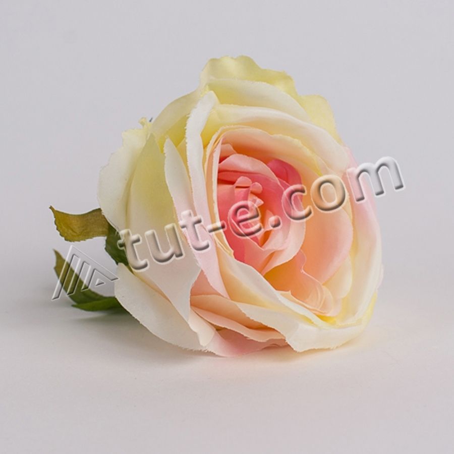 Головка розы ВОСТОРГ нежно-розовая - упаковка 6шт