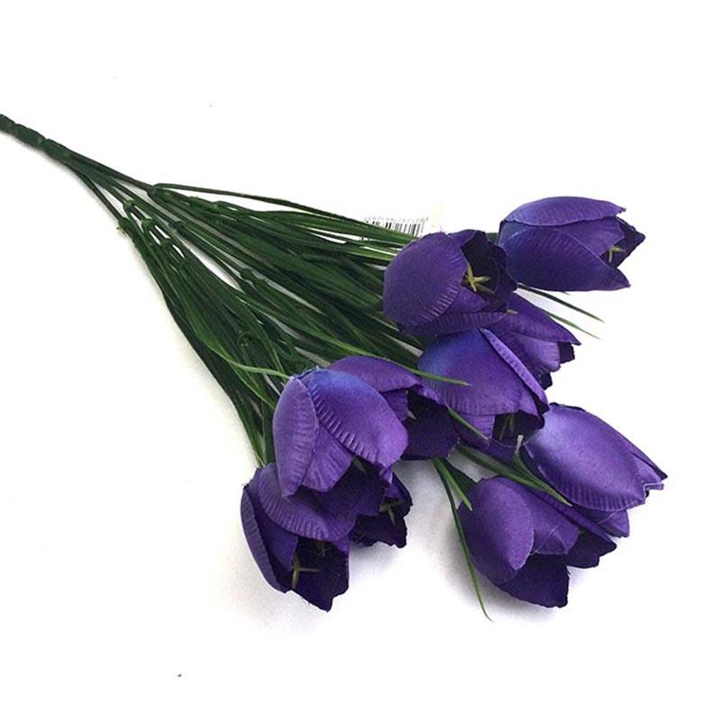 Букет крокуса лугового фиолетовый- 28см