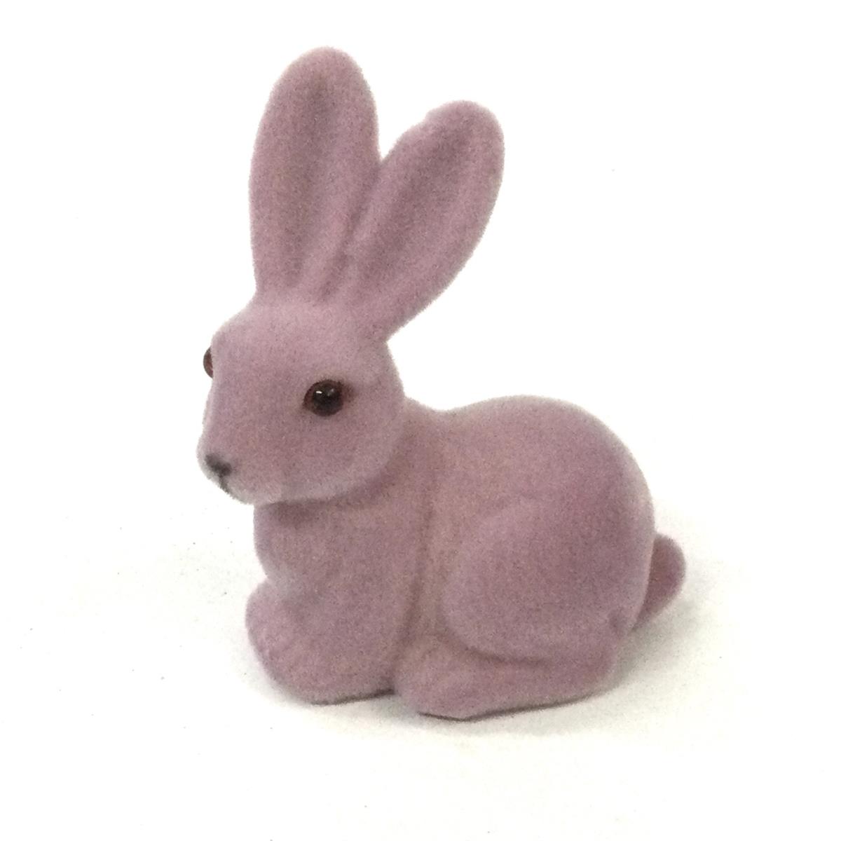 Кролик пасхальный - цвет лиловый  10см