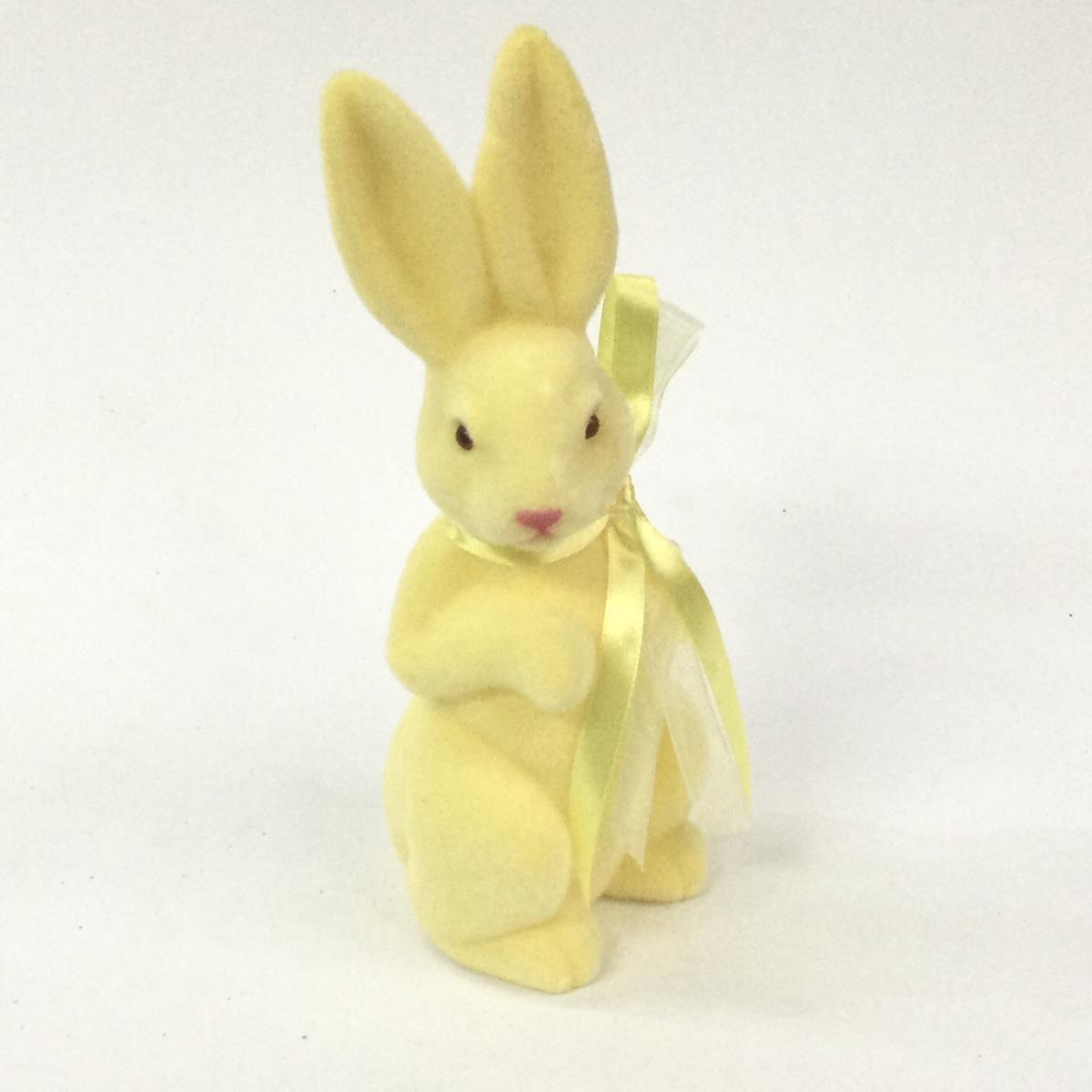 Кролик пасхальный - цвет лимонный 22см