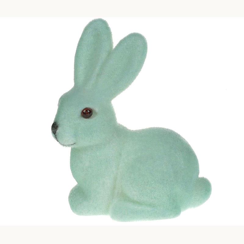 Кролик пасхальный - цвет мятный 10см