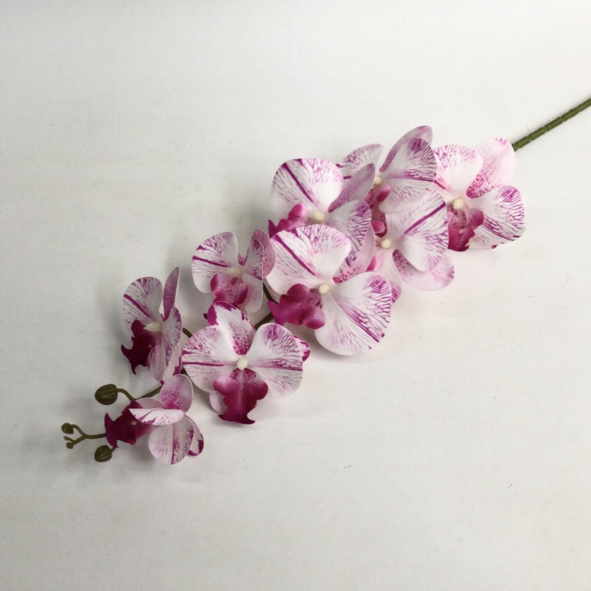 Ветка розовой орхидеи 105см