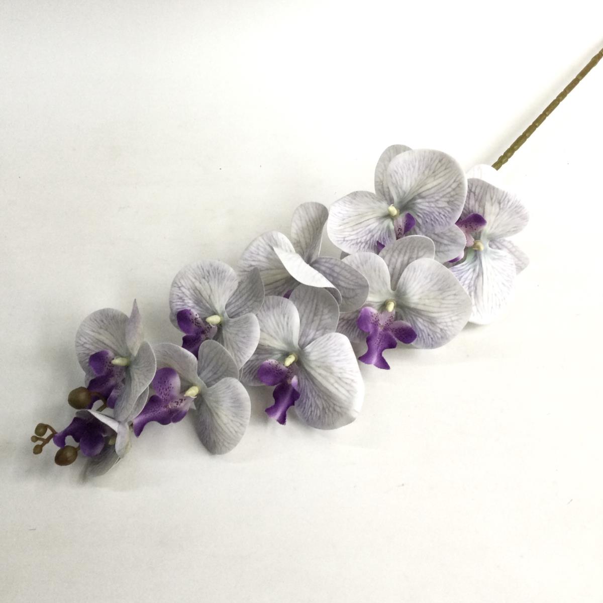 Ветка сиреневой орхидеи 105см