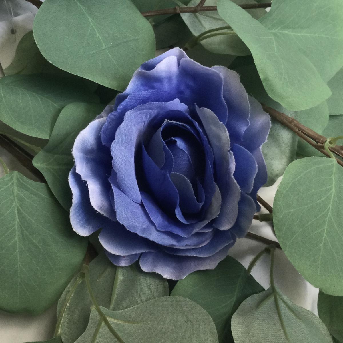 Головка розы голубая лагуна 