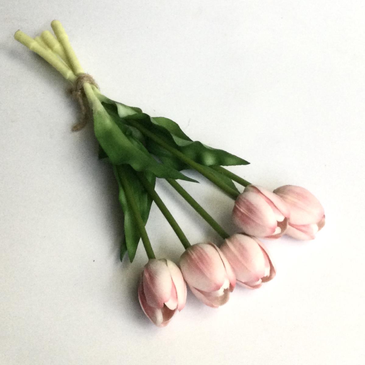 Букет тюльпанов гелевых розовые - 32см