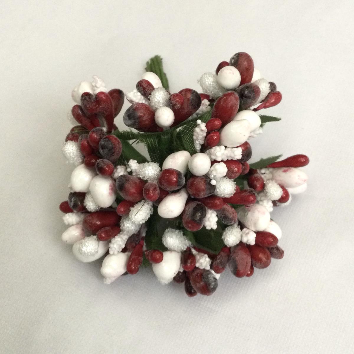 Добавка незабудка ТВ 0408 красно- белая