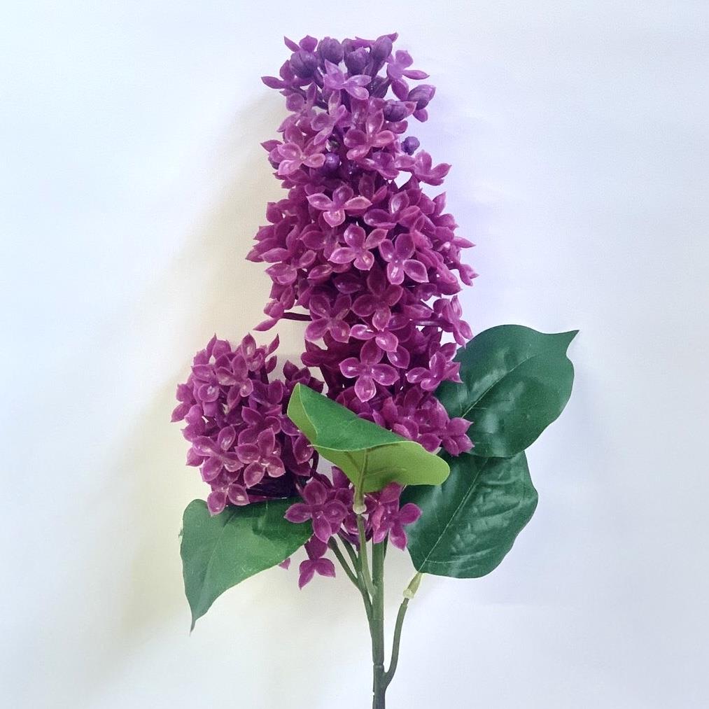 Ветка силиконовой сирени 67см - упаковка 9 шт - Зображення 3