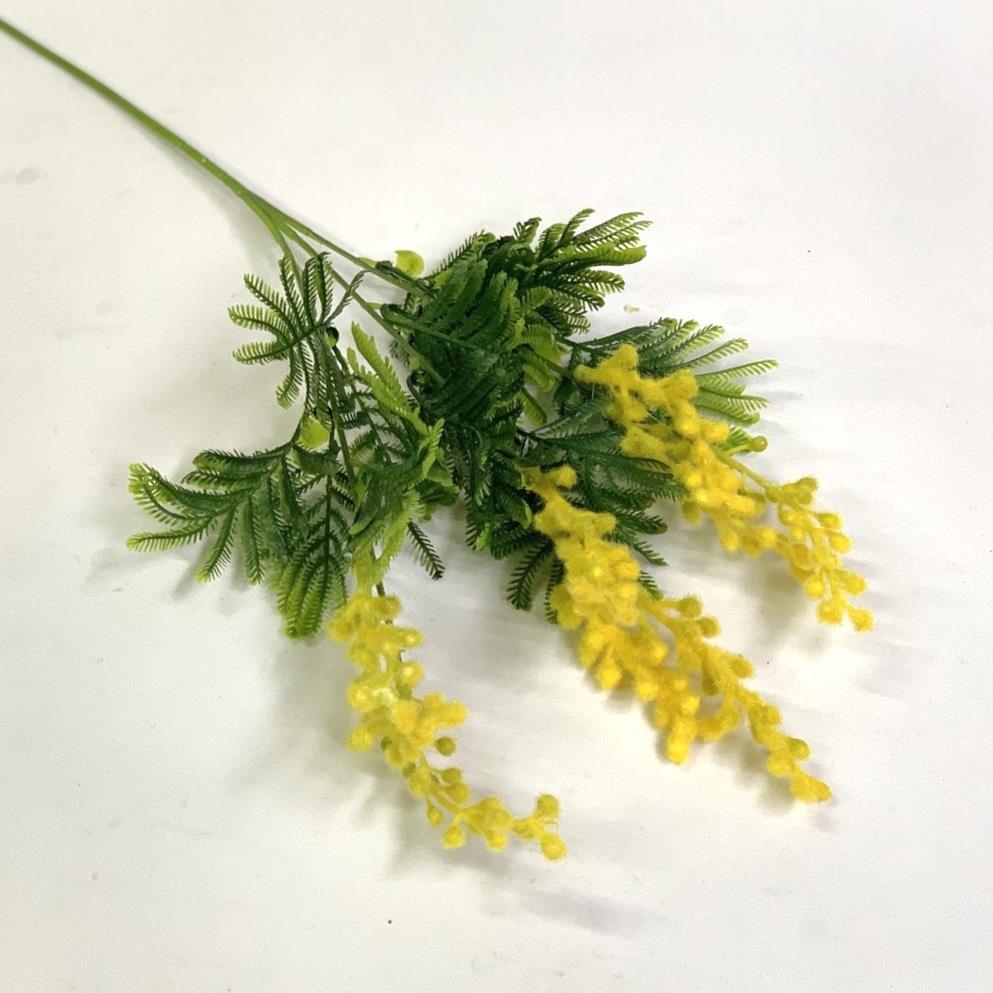 Ветка мимозы 60см - Зображення 2